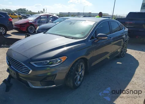 2019 Ford Fusion Sel from USA, damaged, VIN 3FA6P0CD8KR181913